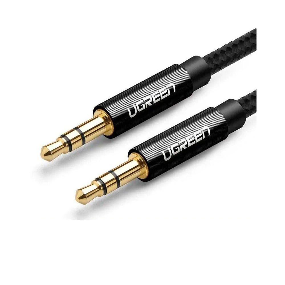 Ugreen AUX 3.5mm jack audio kábel 1m fekete-0