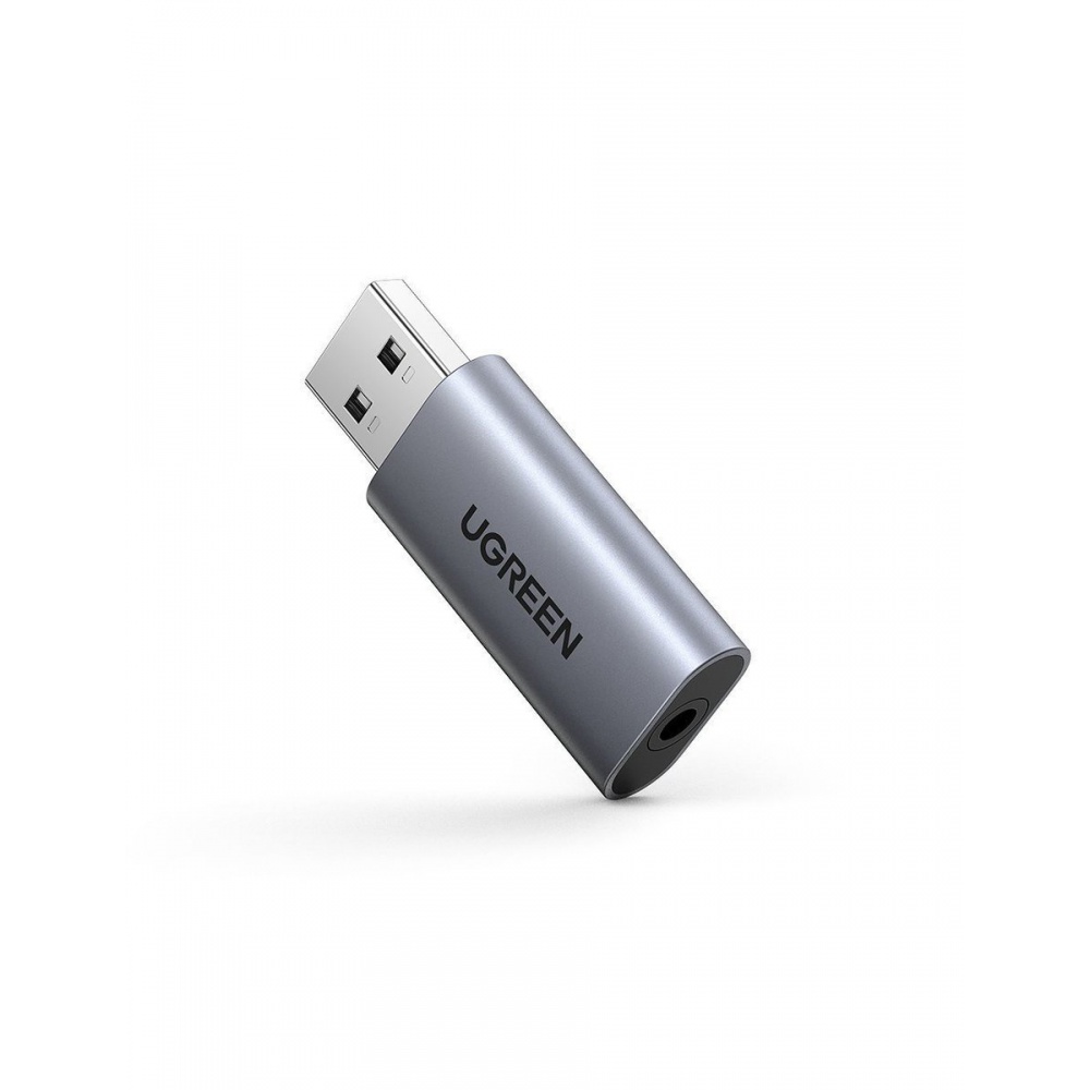 UGREEN CM383 USB - mini audio jack 3.5mm audio adapter, átalakító-0