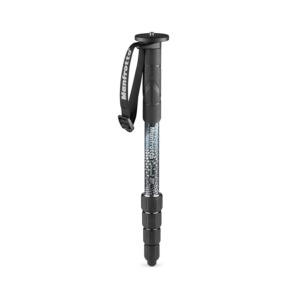 Manfrotto Element MII Monopod Alu 5 szekciós, fekete (MMELMIIA5BK)-0