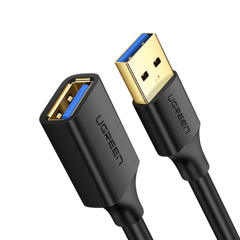 Ugreen USB 3.0 - USB 3.0 toldó kábel 1.5m fekete (US129 30126)-0
