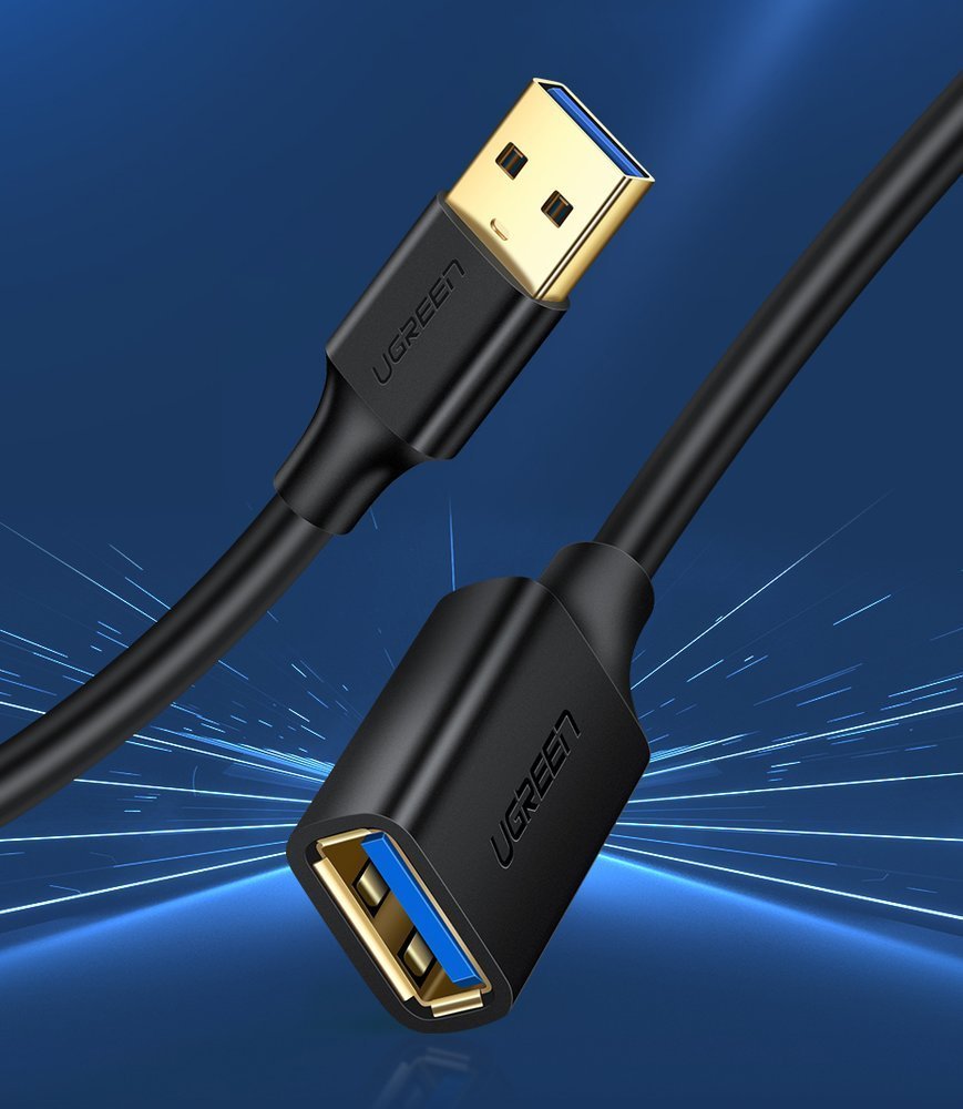 Ugreen USB 3.0 - USB 3.0 toldó kábel 1.5m fekete (US129 30126)-14