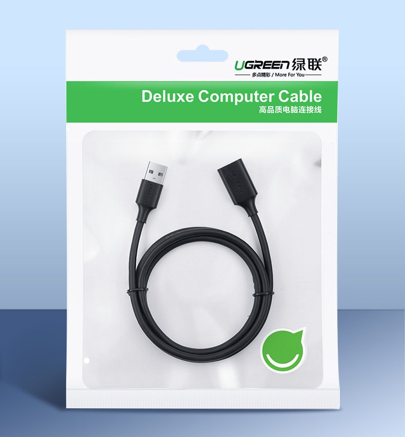 Ugreen USB 3.0 - USB 3.0 toldó kábel 1.5m fekete (US129 30126)-16