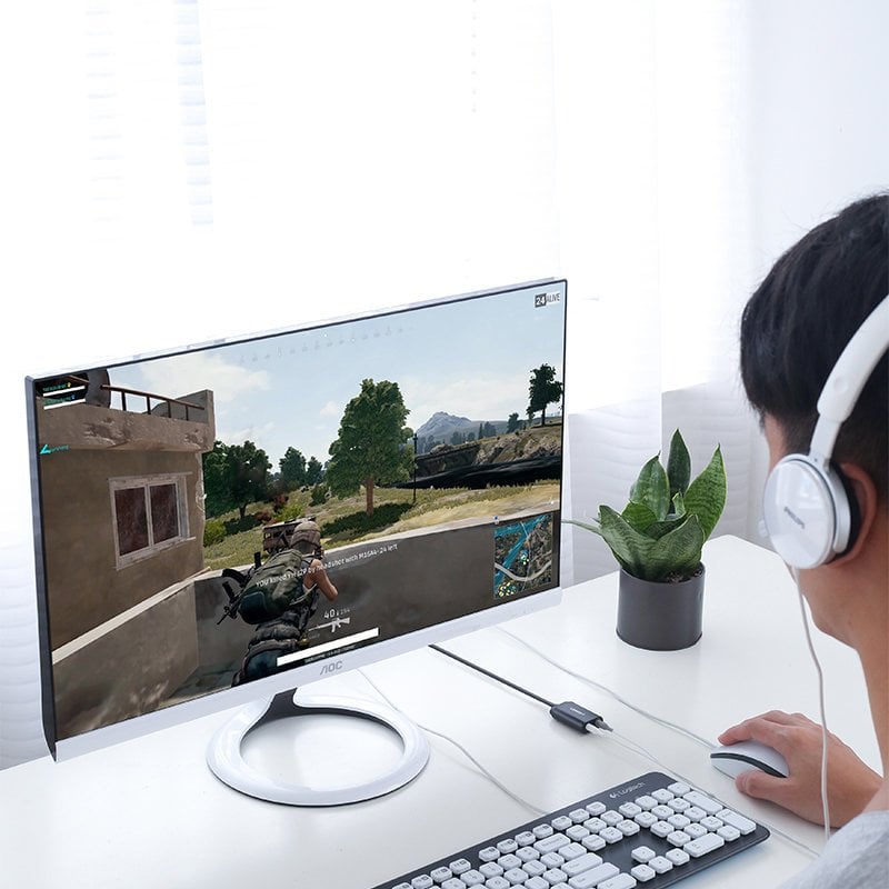 Ugreen USB 2.0 - 3.5mm mini jack külső hangkártya, adapter fehér (US205 30143)-13