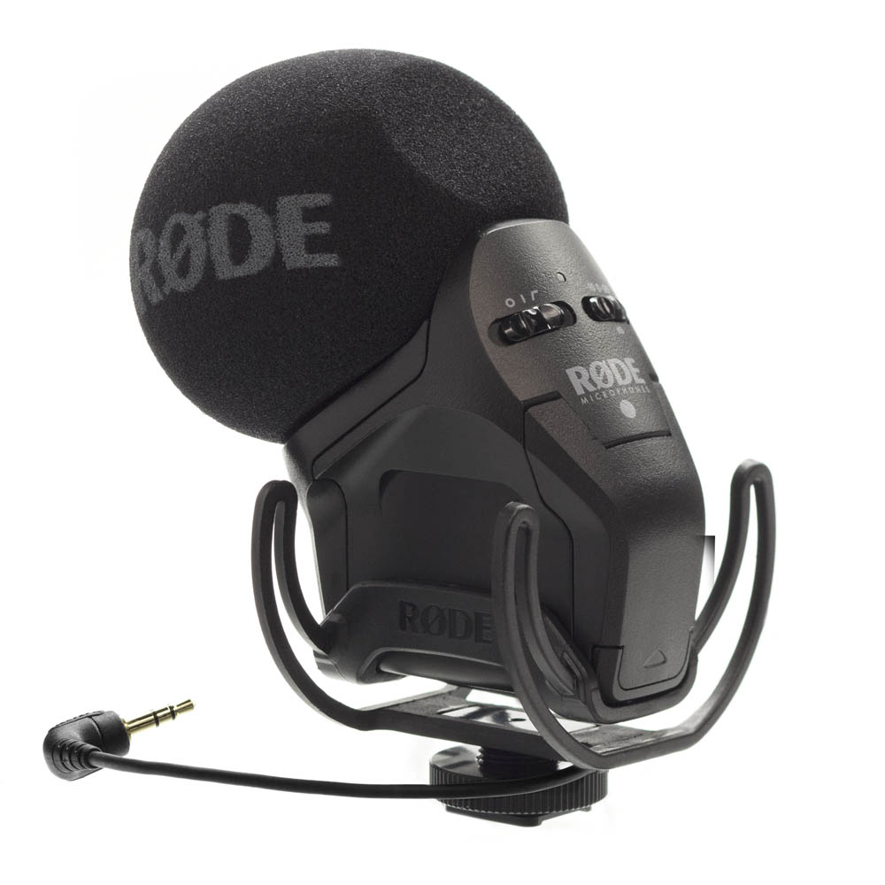 RODE Stereo Videomic Pro Rycote professzionális sztereó videomikrofon Rycote Lyre felfüggesztéssel-1