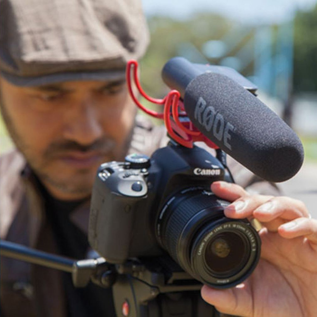 RODE Videomic Rycote mono videomikrofon Rycote Lyre felfüggesztéssel (9V elemmel működik)-6
