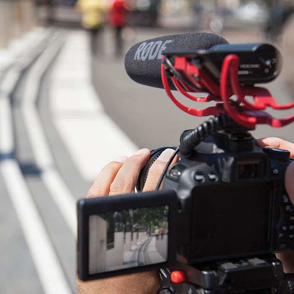 RODE Videomic Rycote mono videomikrofon Rycote Lyre felfüggesztéssel (9V elemmel működik)-5