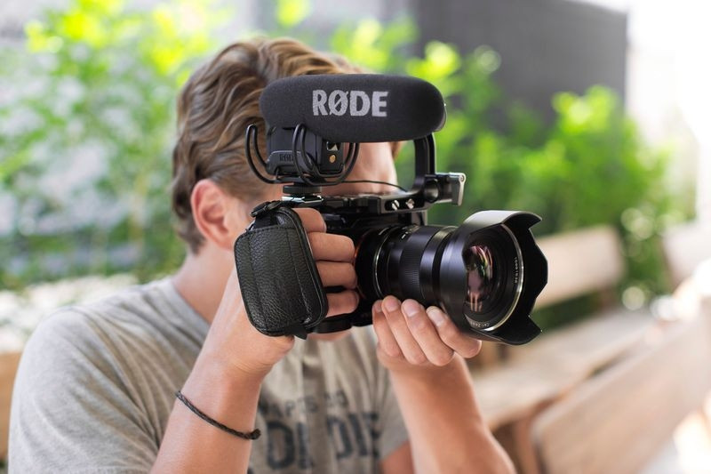 RODE Videomic Pro Rycote professzionális mono videomikrofon Rycote Lyre felfüggesztéssel (9V elemmel működik)-3