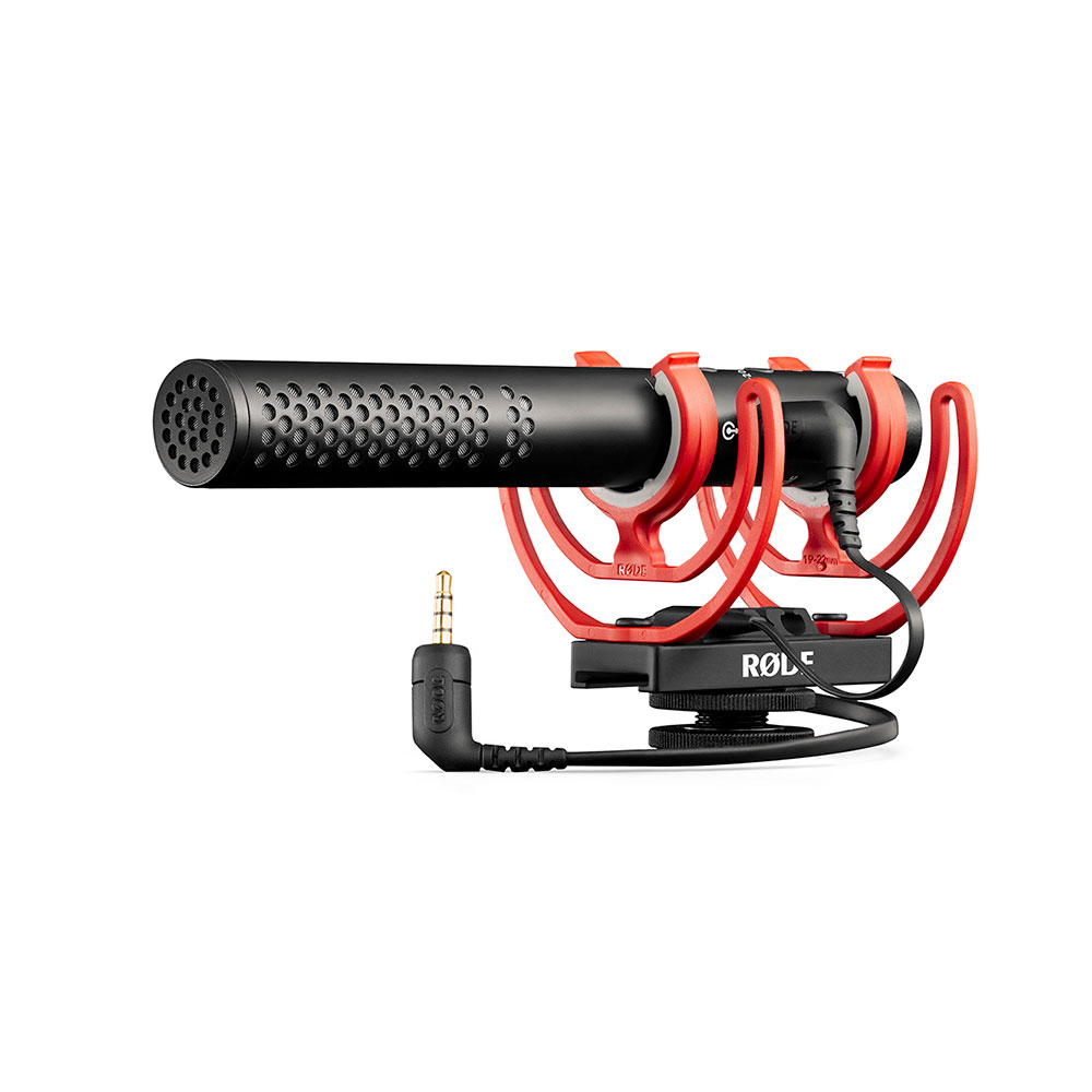 RODE VideoMic NTG professzionális kamera és USB mikrofon Rycote Lyre vakupapucs felfüggesztéssel-0