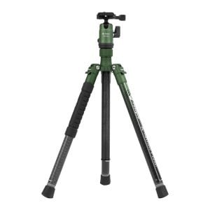 Fotopro X-Aircross 1 C professzionális karbon fényképező állvány, tripod gömbfejjel zöld