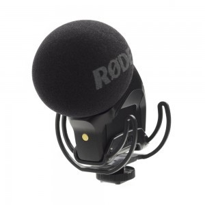 RODE Stereo Videomic Pro Rycote professzionális sztereó videomikrofon Rycote Lyre felfüggesztéssel