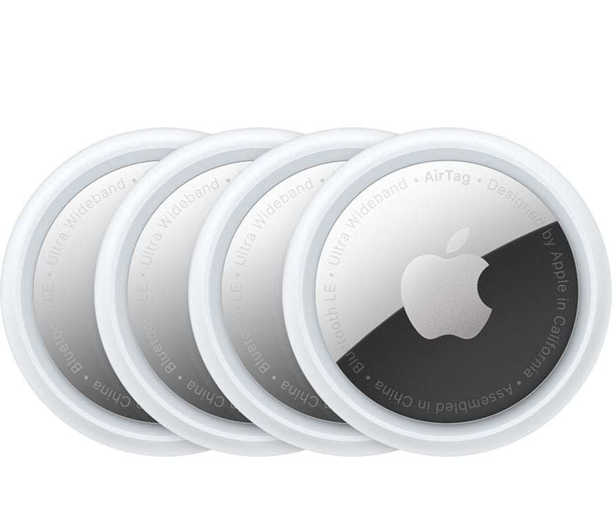 Apple 4x AirTag nyomkövető fehér színben (MX542ZY/A)-0