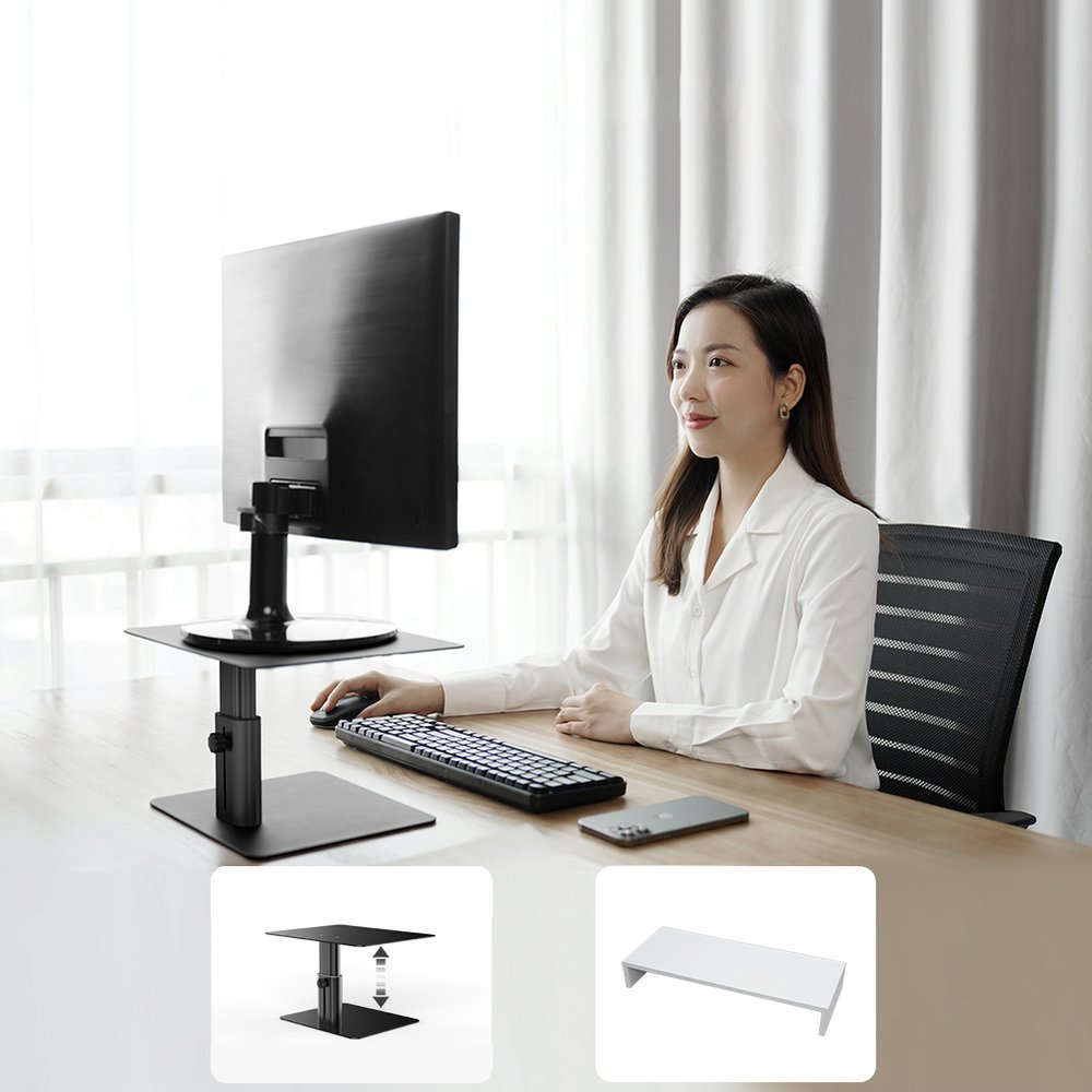 Nillkin HighDesk monitor magasító állvány fekete-10