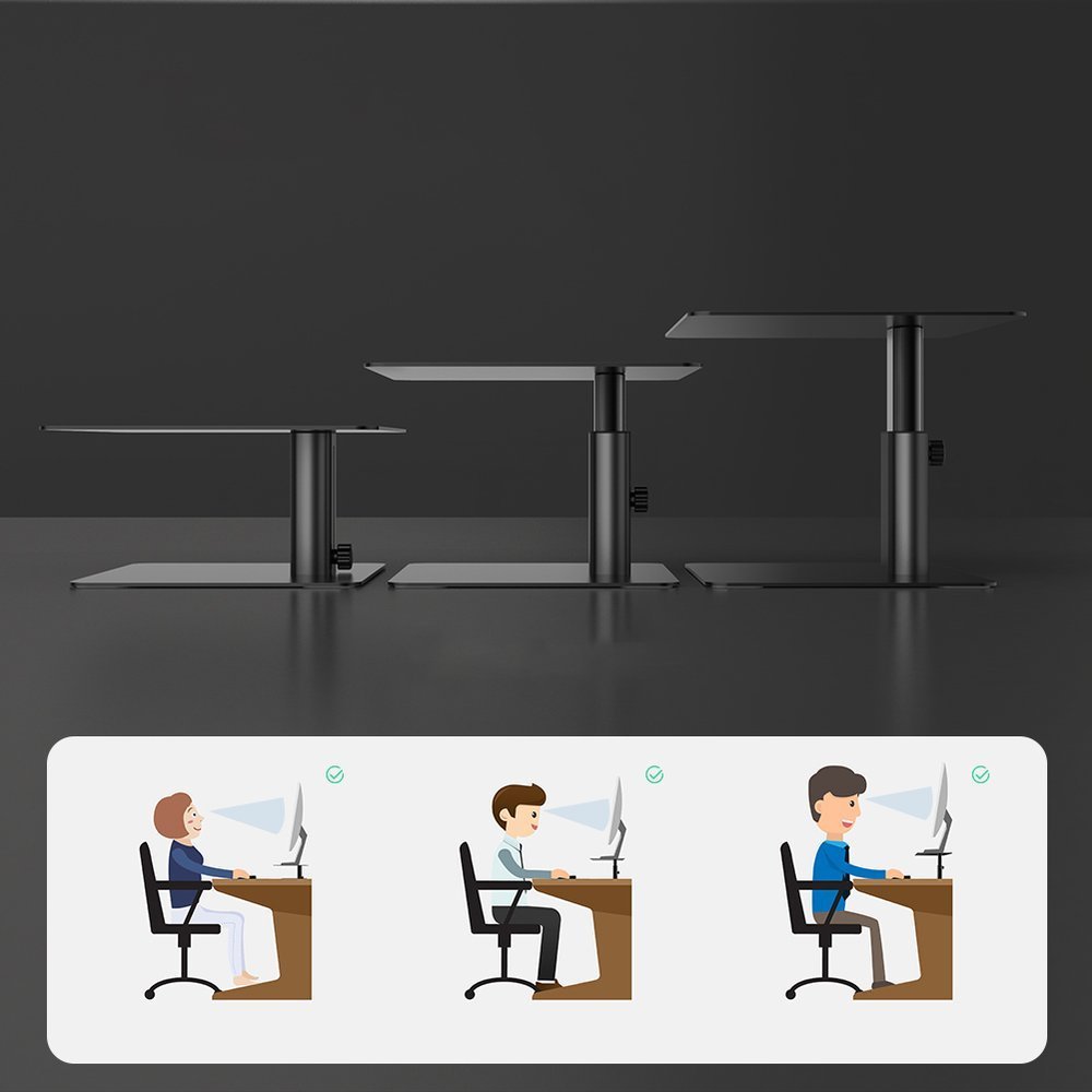 Nillkin HighDesk monitor magasító állvány fekete-7