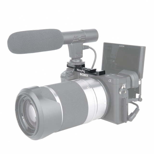 NICEYRIG vakupapucs adapter 1/4-es csatlakozással Sony A6100/A6300/A6400/A6500 kamerához (jobb oldali) (317)-0