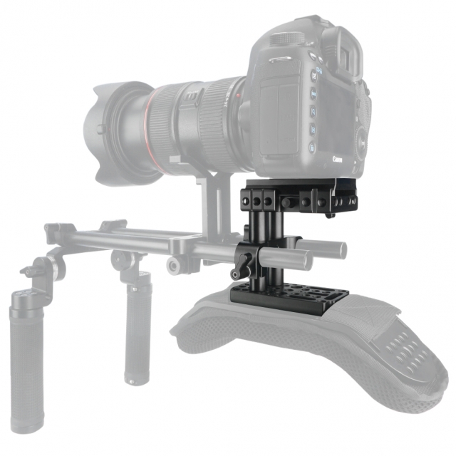 NICEYRIG Baseplate rendszer dupla 15mm rúd csatlakozással (223)-0