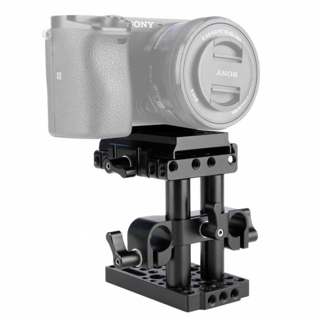 NICEYRIG Baseplate rendszer dupla 15mm rúd csatlakozással (223)-1