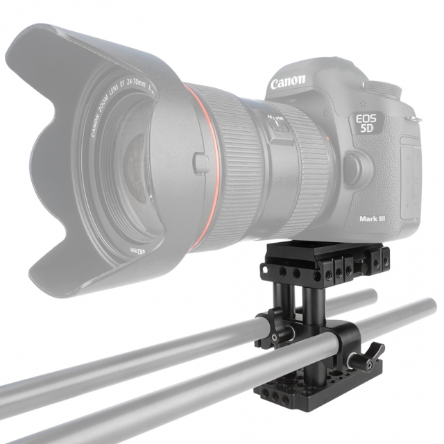 NICEYRIG Baseplate rendszer dupla 15mm rúd csatlakozással (223)-2