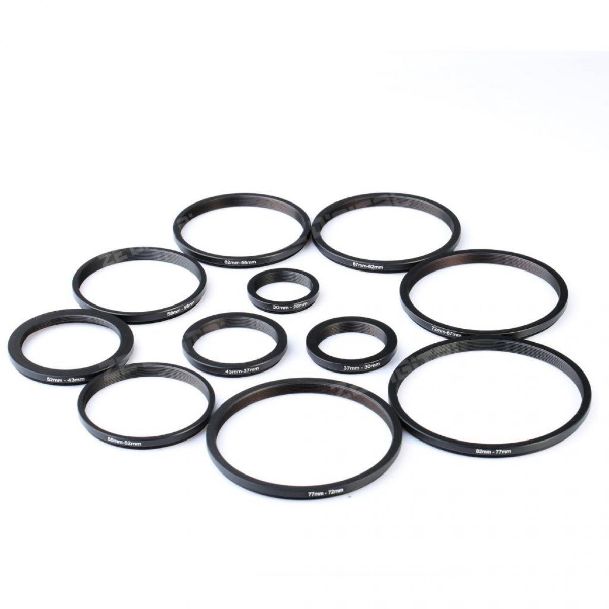 KF Concept 11 in 1 menetszűkítő gyűrű, step down ring set (11db) (SKU0801)-1