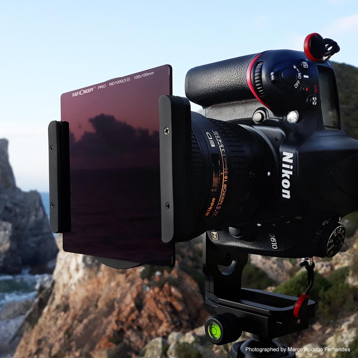 KF Concept SN25T1 Pro ND1000 (3.0) szűrő 100x100mm + 8db adaptergyűrű + tartókeret (SKU.1813)-2