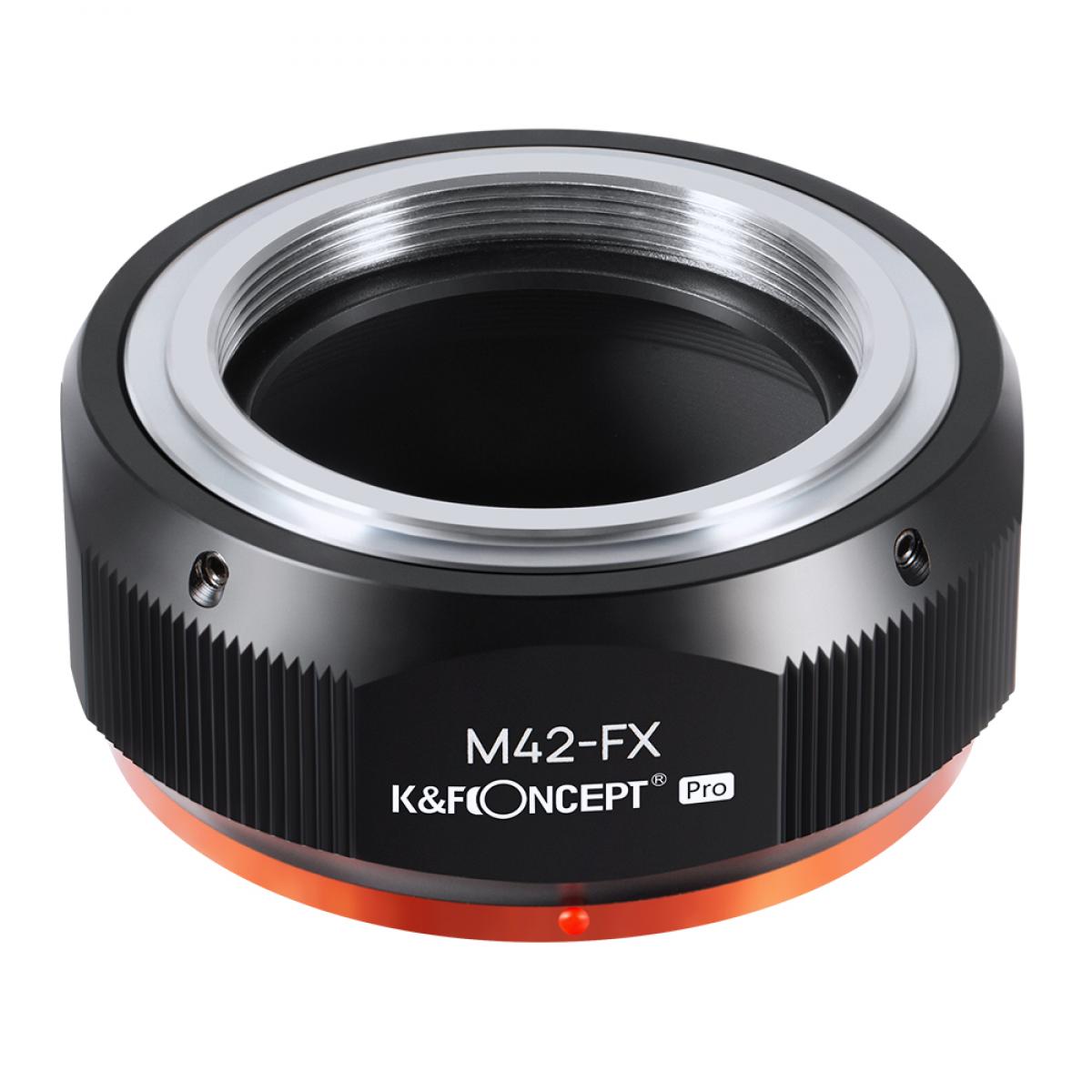 KF Concept M42-FX PRO M42 bajonett adapter - Fuji X vázakra (KF06.434)-5