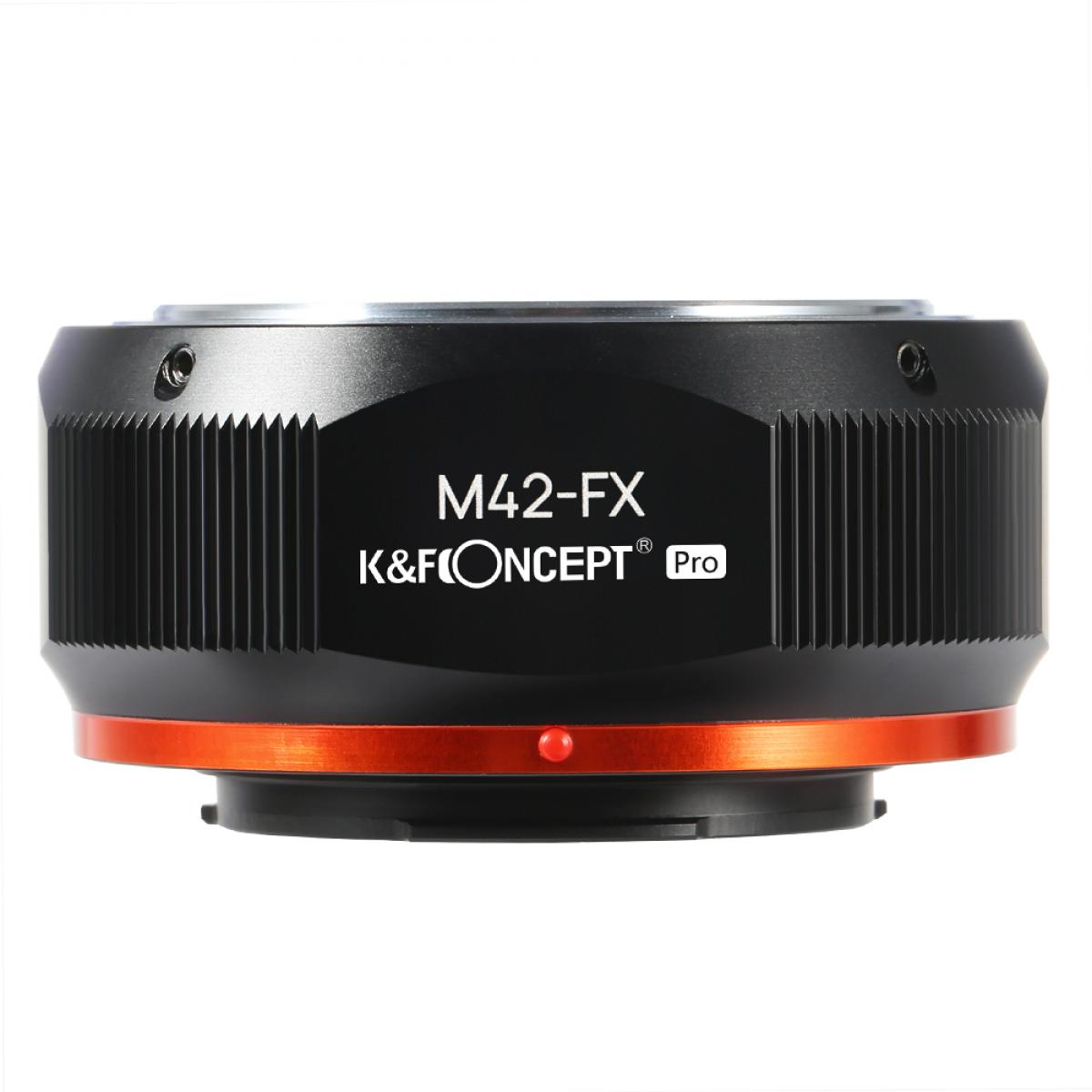 KF Concept M42-FX PRO M42 bajonett adapter - Fuji X vázakra (KF06.434)-7