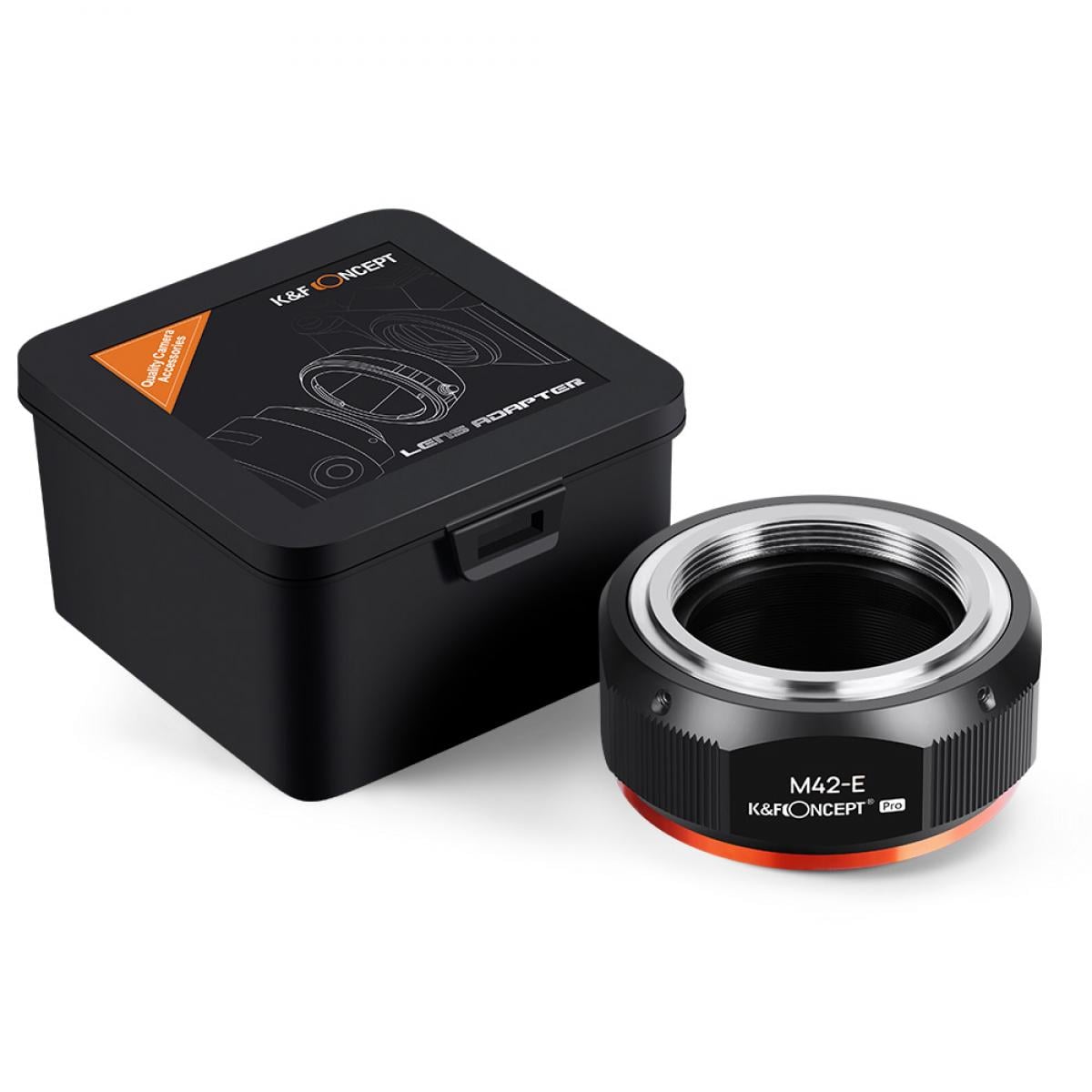 KF Concept M42-E PRO M42 bajonett adapter - Sony E vázakra (KF06.435)-1