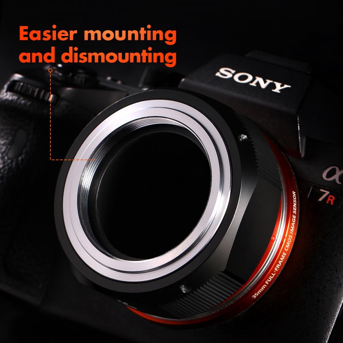 KF Concept M42-E PRO M42 bajonett adapter - Sony E vázakra (KF06.435)-5