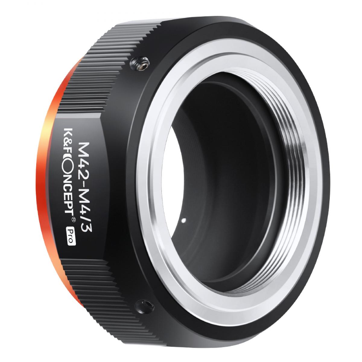 KF Concept M42-M4/3 PRO M42 bajonett adapter - Micro 4/3 vázakra (KF06.441)-0