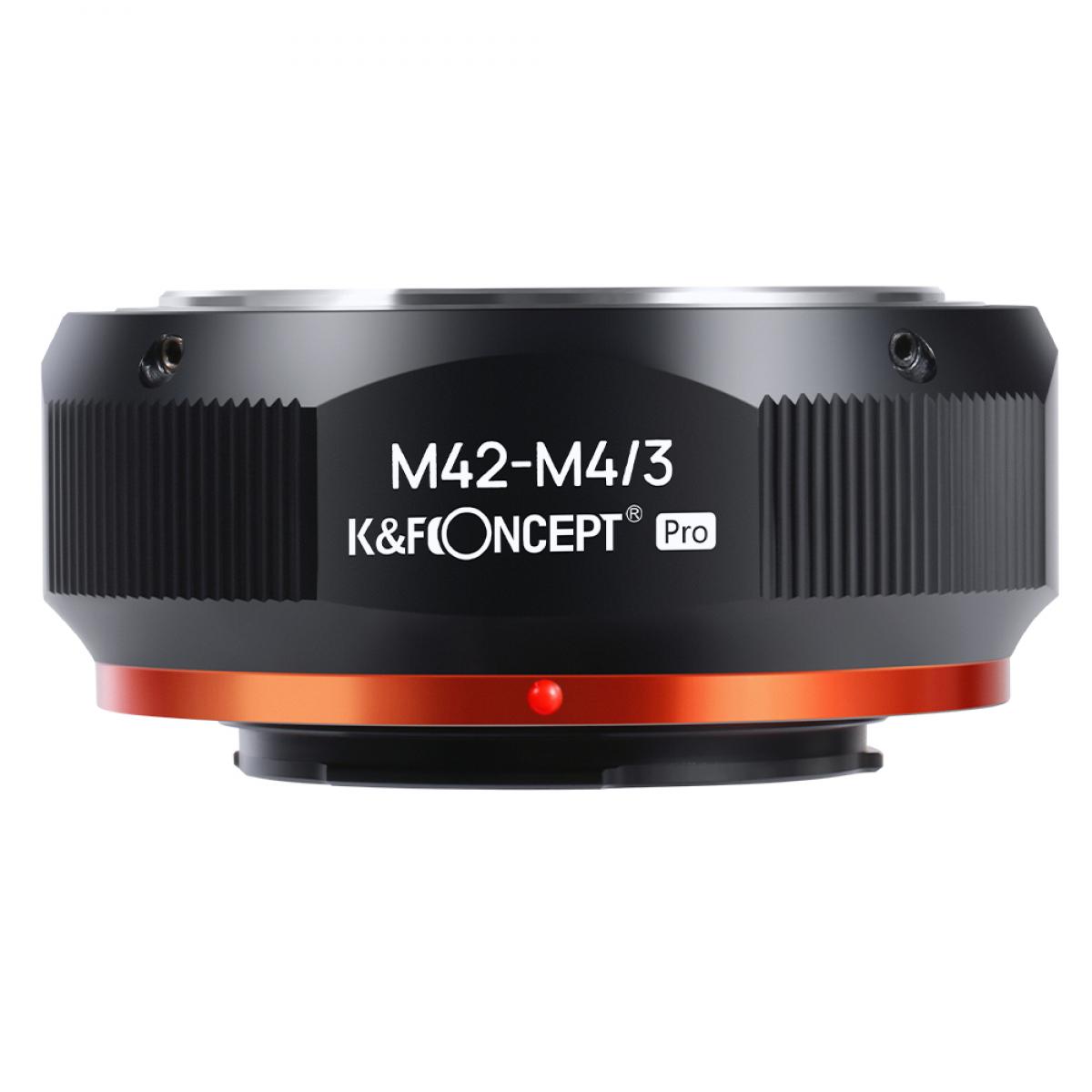 KF Concept M42-M4/3 PRO M42 bajonett adapter - Micro 4/3 vázakra (KF06.441)-5