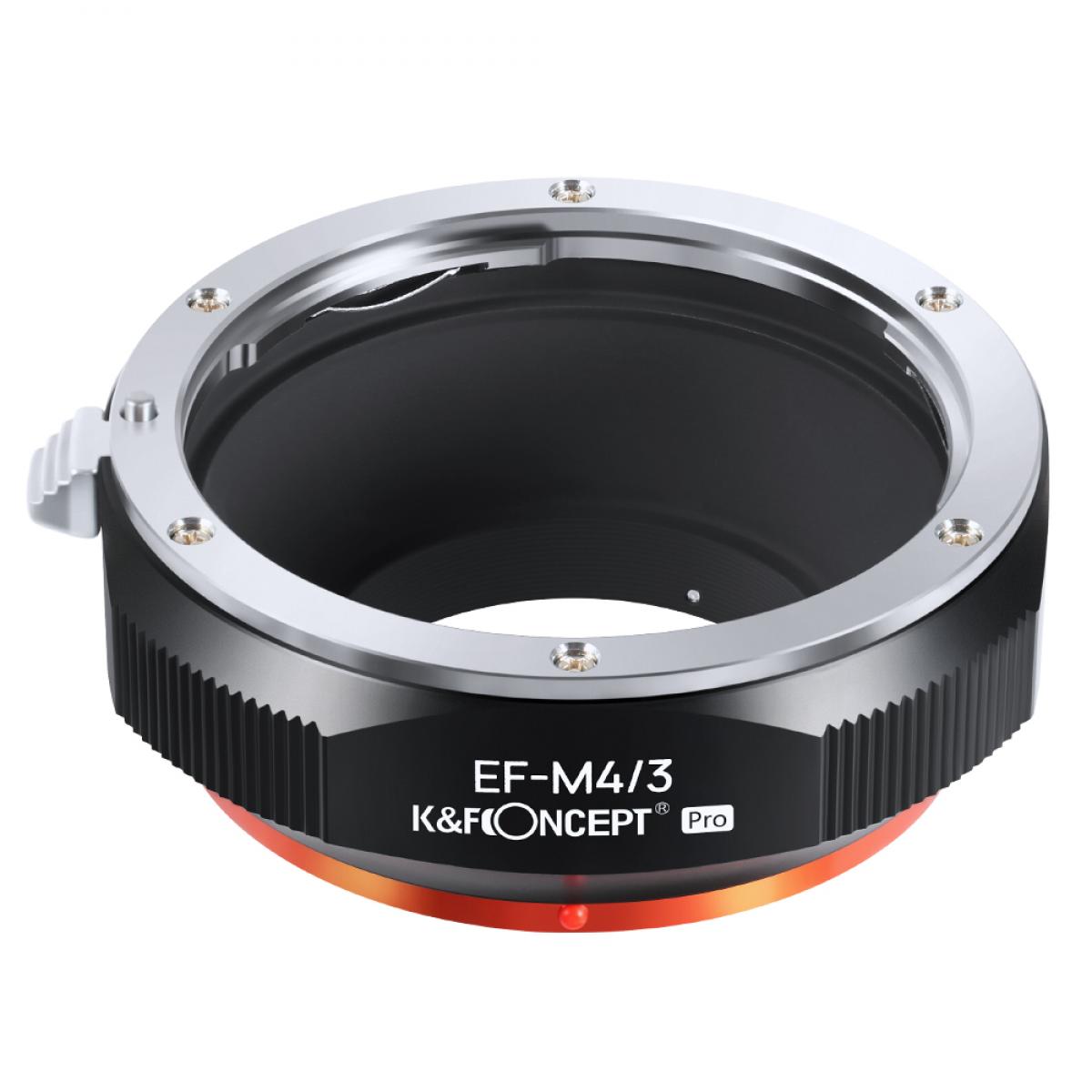 KF Concept EF-M4/3 PRO Canon EF bajonett adapter - Micro 4/3 vázakra (KF06.442)-6