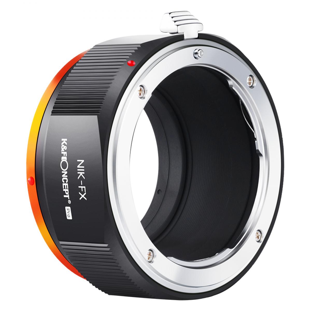 KF Concept NIK-FX PRO Nikon AI bajonett adapter - Fuji X vázakra (KF06.446)-0
