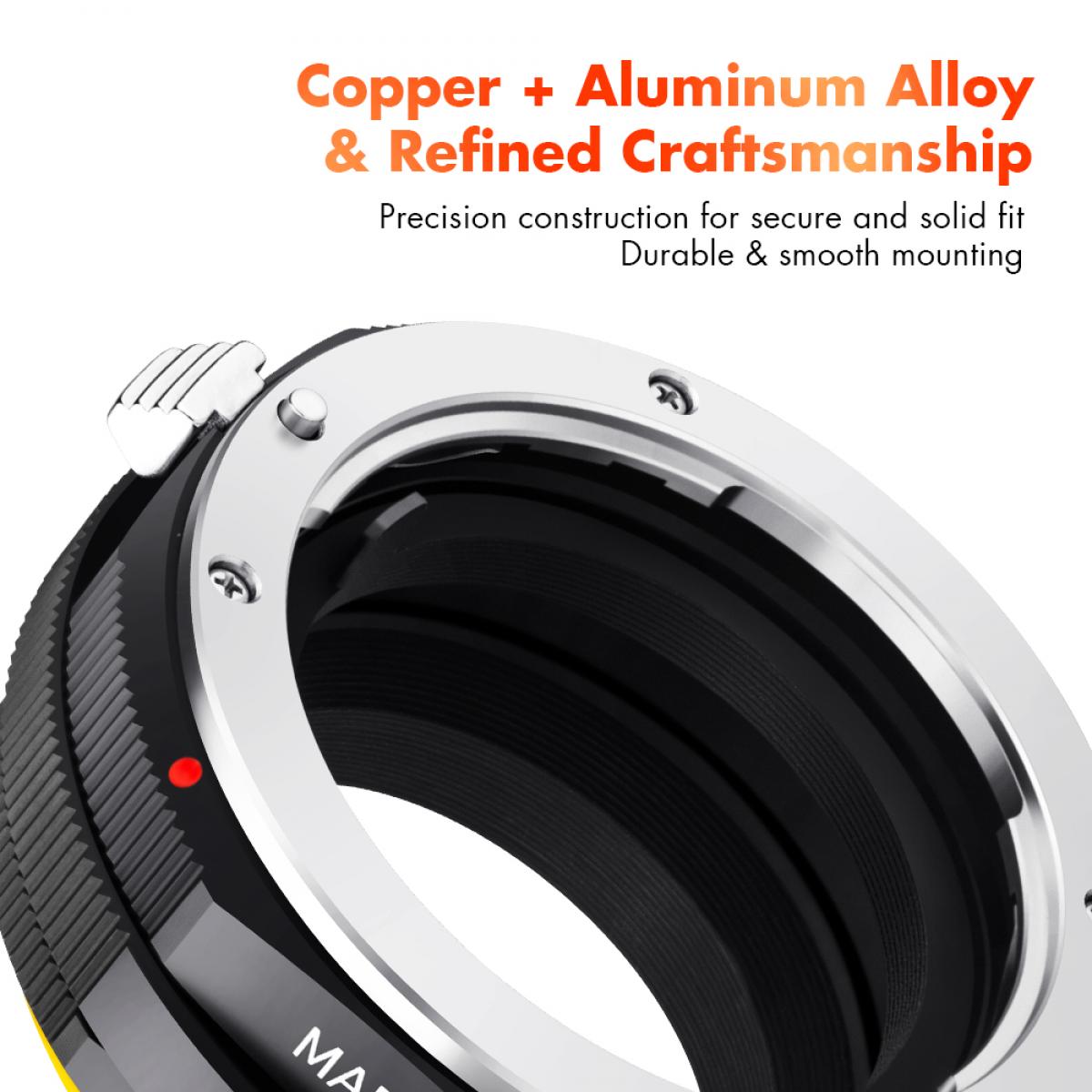 KF Concept MAF-E PRO Minolta AF bajonett adapter - Sony E vázakra (KF06.447)-4