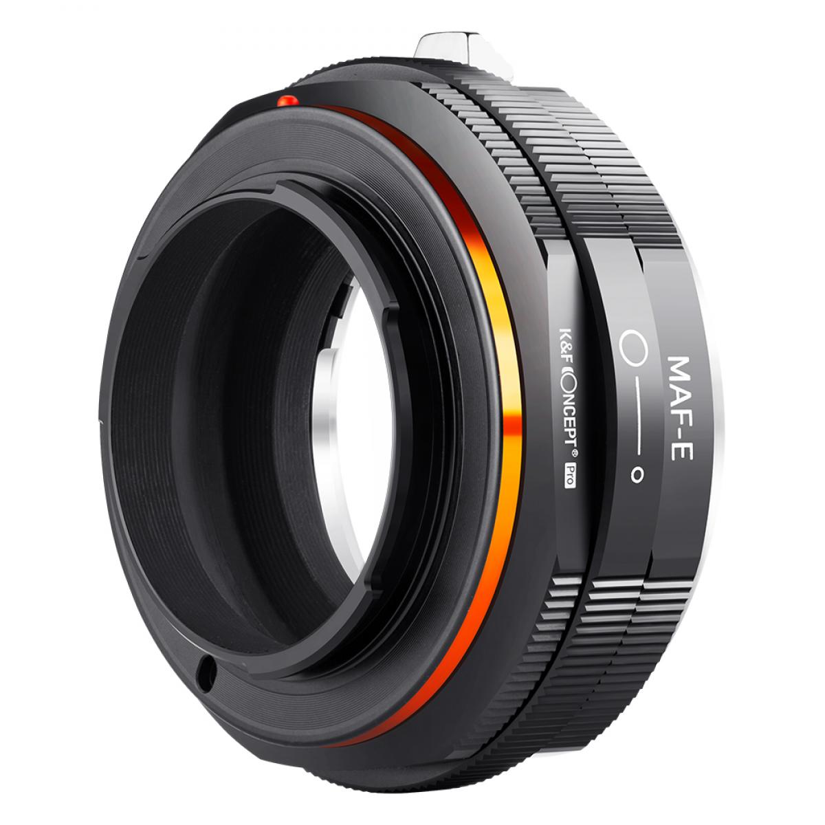 KF Concept MAF-E PRO Minolta AF bajonett adapter - Sony E vázakra (KF06.447)-5