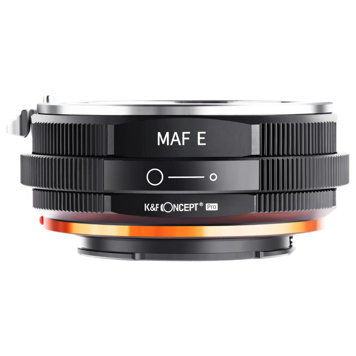 KF Concept MAF-E PRO Minolta AF bajonett adapter - Sony E vázakra (KF06.447)-6
