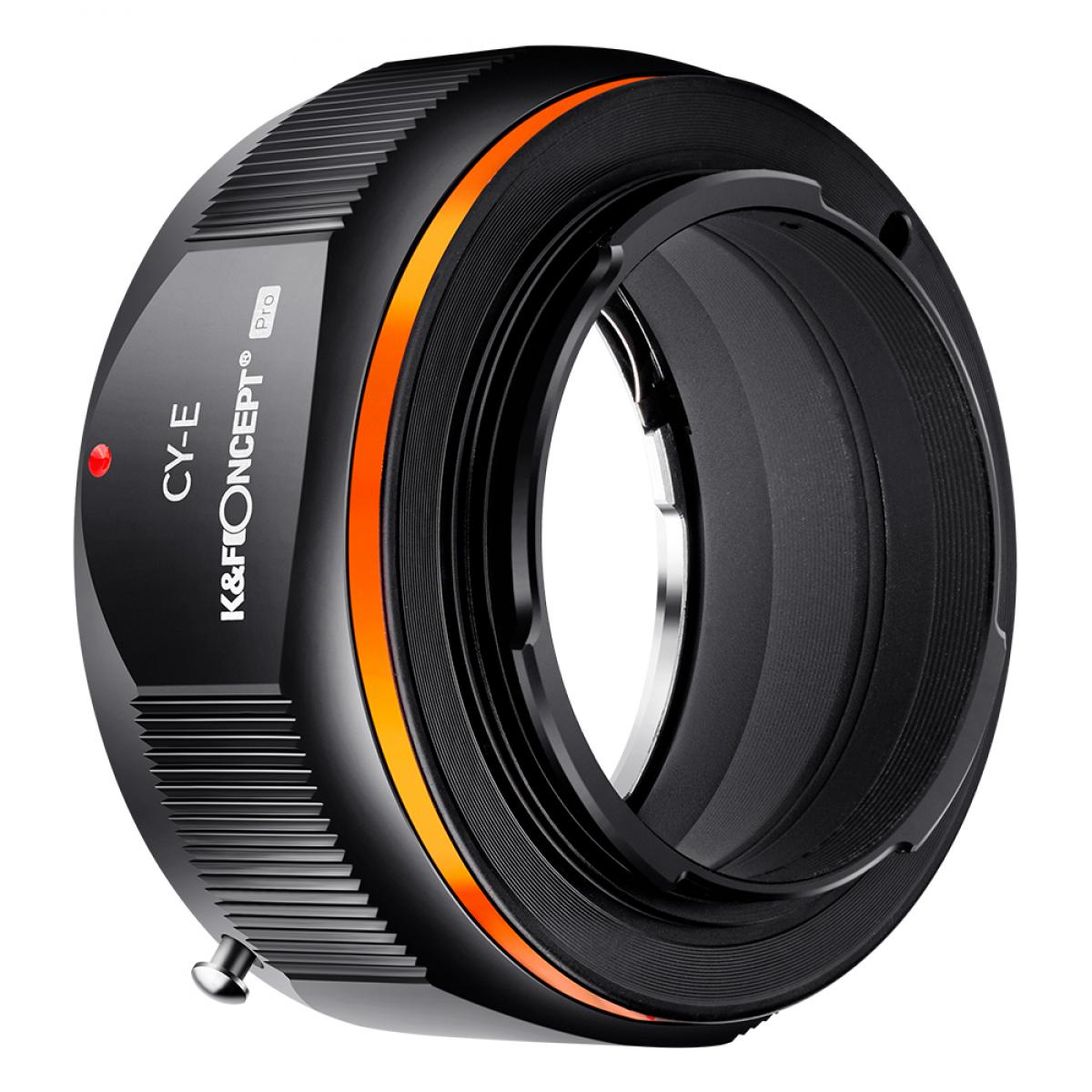 KF Concept CY-E PRO Contax G bajonett adapter - Sony E vázakra (KF06.449)-6