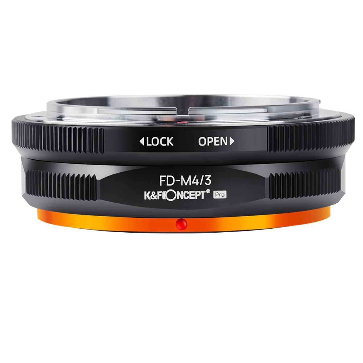 KF Concept FD-M4/3 PRO Canon FD bajonett adapter - Micro 4/3 vázakra (KF06.453)-6