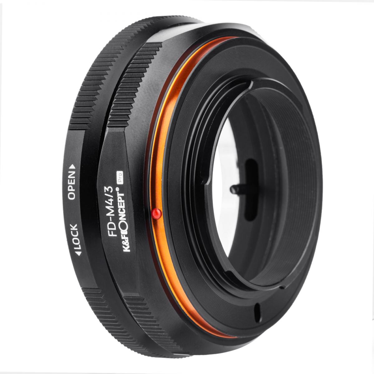 KF Concept FD-M4/3 PRO Canon FD bajonett adapter - Micro 4/3 vázakra (KF06.453)-5