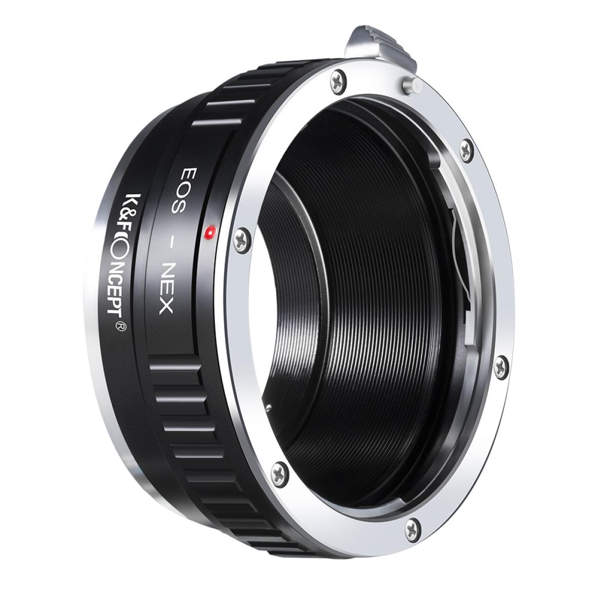 KF Concept EF-E Canon EF bajonett adapter - Sony E vázakra (KF06.069)-0