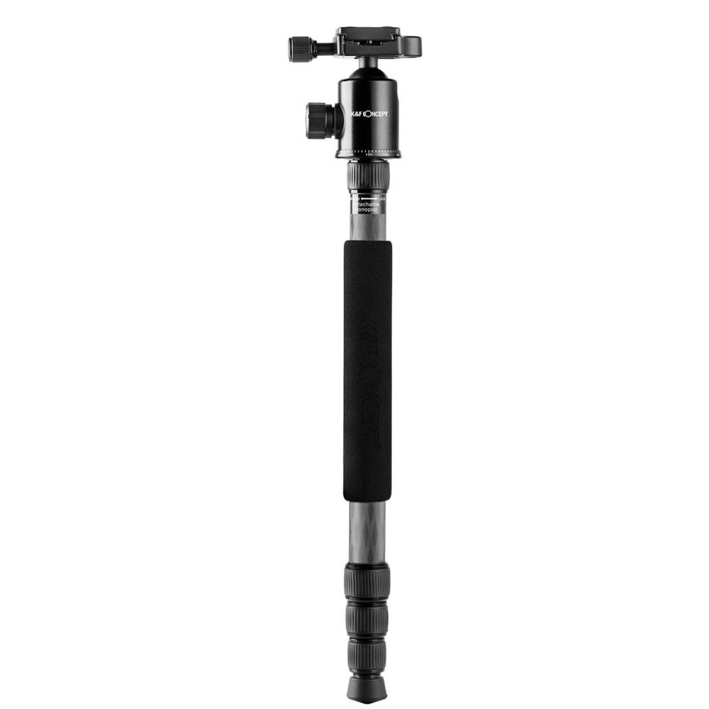 KF Concept SA284C1 karbon fényképező állvány, tripod gömbfejjel (KF09.095)-1