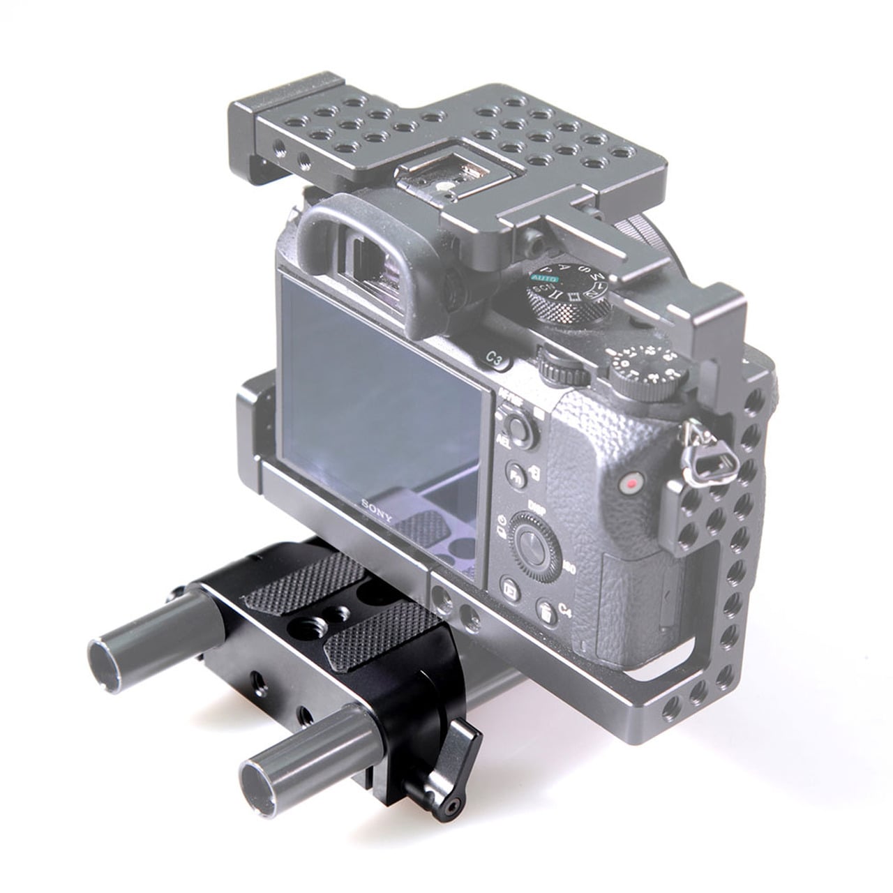 SmallRig Baseplate dupla 15mm rúdbilincs csatlakozással (1674)-3