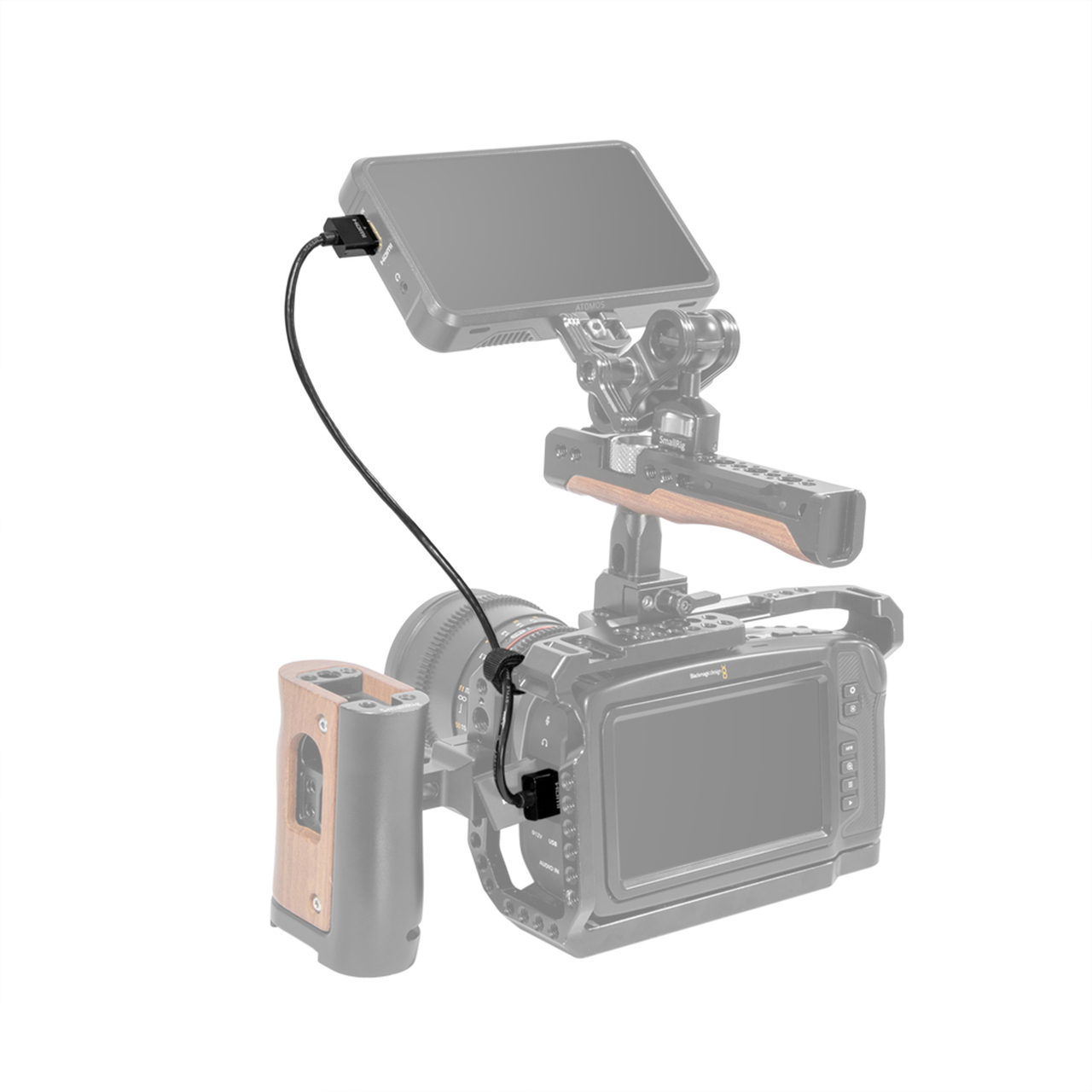 SmallRig Ultra Slim 4K HDMI kábel 35cm (2956)-4