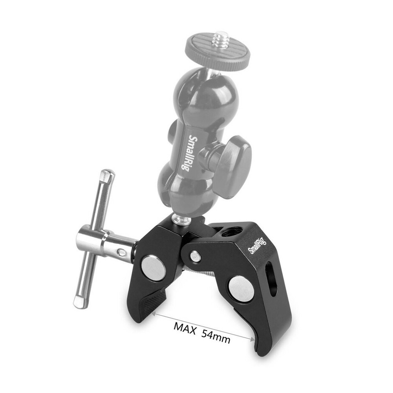 SmallRig Super Clamp, rögzítő satu 3/8 és 1/4-es furattal (735)-3