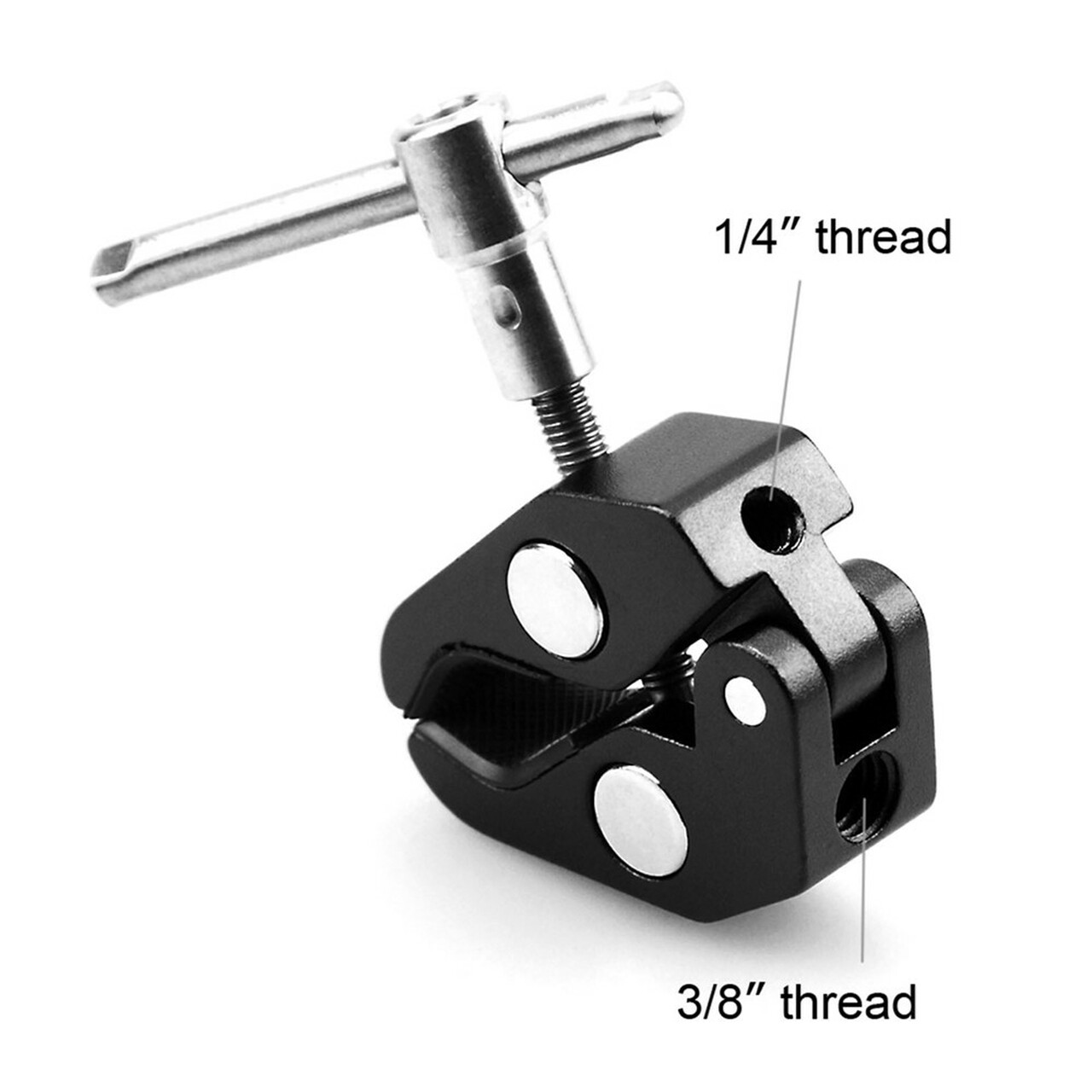 SmallRig Super Clamp, rögzítő satu 3/8 és 1/4-es furattal (735)-6
