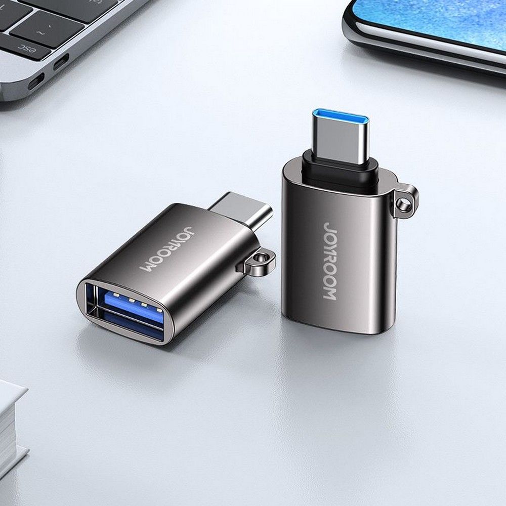Joyroom S-h151 Adapter Usb Type-c - Usb-a Fekete-5