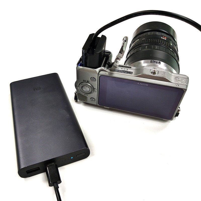 NP-FW50 akkumulátor adapter - NP-FW50 USB C folyamatos töltő akkumulátor (USBC-PW20)-3