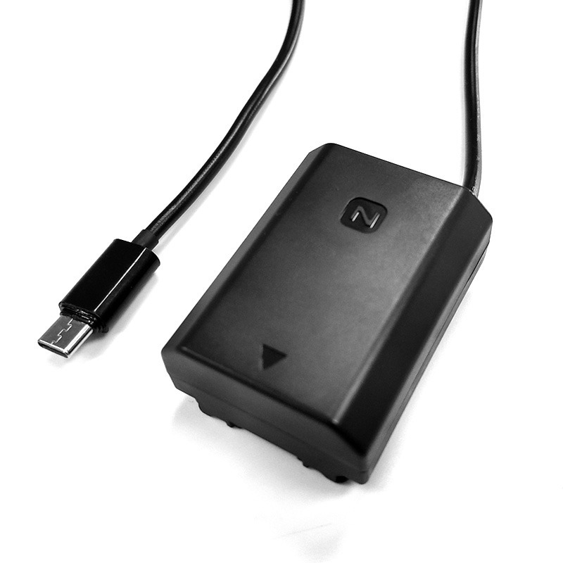 NP-FZ100 akkumulátor adapter - NP-FZ100 USB C folyamatos töltő akkumulátor (USBC-FZ100)-0