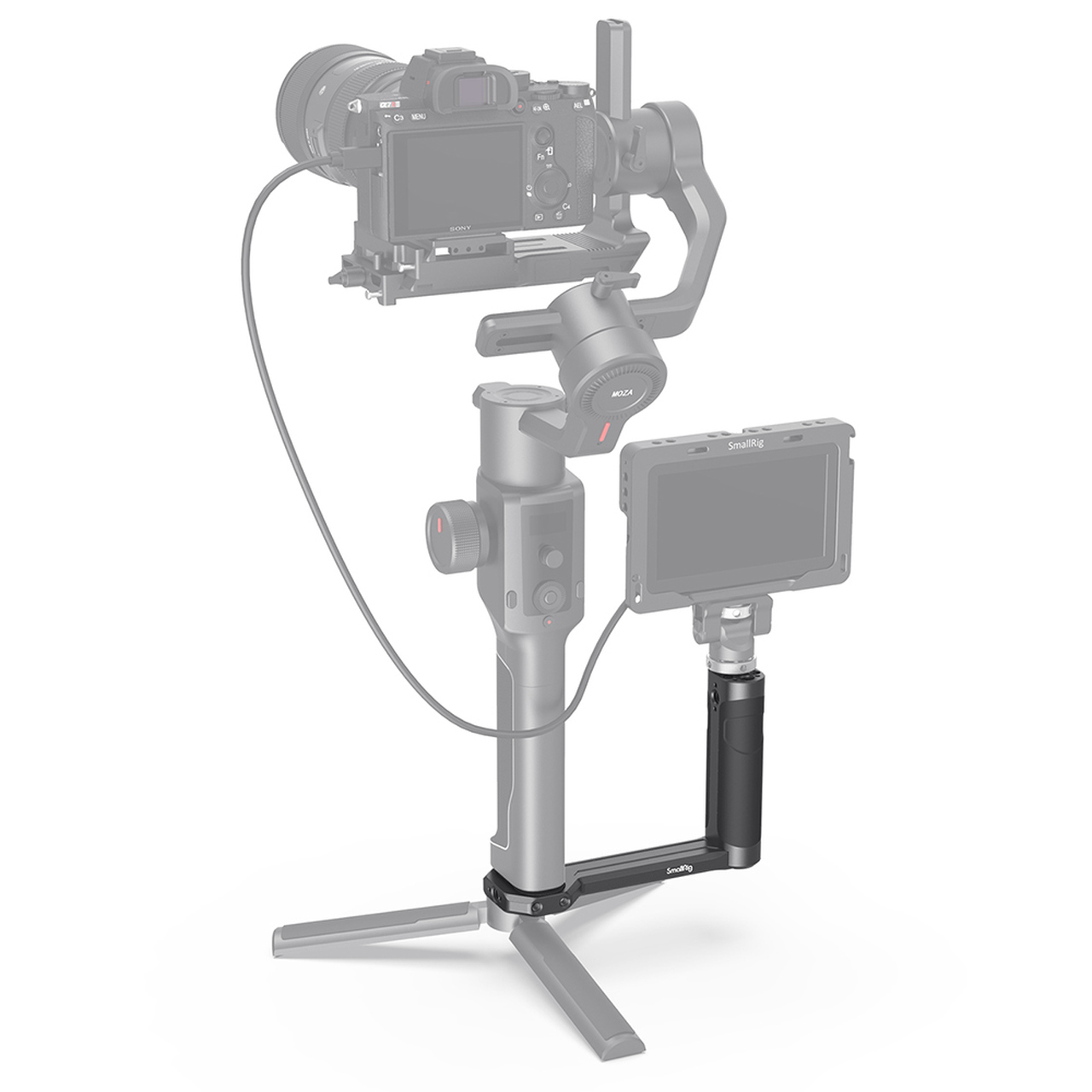 SmallRig oldalsó fogantyú DJI Ronin-S/SC/RS 2/RSC 2 és ZHIYUN CRANE 2/2S/V2 és MOZA Air 2/AirCorss 2 gimbalokhoz (2786B)-0