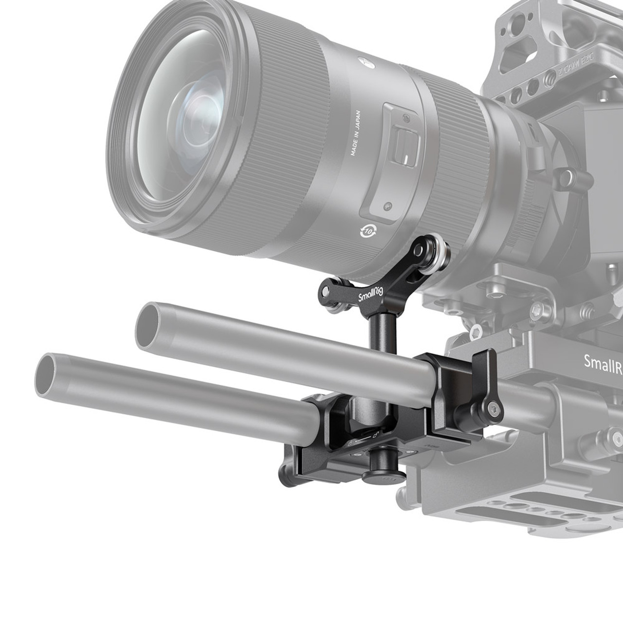 SmallRig univerzális 15mm LWS rúdra szerelhető objektívtámasz, rod mount lens support (2727)-5