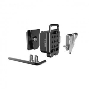 NICEYRIG univerzális mini V-Mount Plate övre szerelhető acél csattal (443)