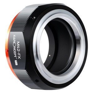 KF Concept M42-FX PRO M42 bajonett adapter - Fuji X vázakra (KF06.434)